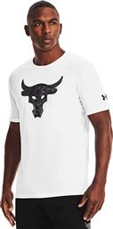 Under Armour Project Rock Brahma Bull 1357186-100 White από το Zakcret Sports