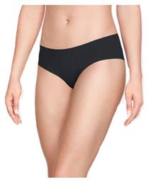 Pure Stretch Γυναικεία Slip 3Pack χωρίς Ραφές Μαύρα Under Armour