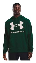 Rival Big Logo Φούτερ με Κουκούλα Under Armour