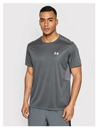 Speed Stride 2.0 Αθλητικό Ανδρικό T-shirt Pitch Gray με Λογότυπο Under Armour