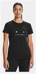 Sportstyle Graphic T-Shirt Μαύρο 1356305-002 Under Armour
