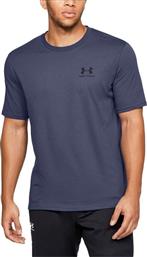 Under Armour Sportstyle Left Chest 1326799-497 Blue Ink από το Z-mall