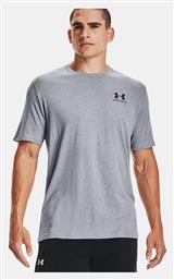 Sportstyle Left Chest T-shirt Γκρι Under Armour