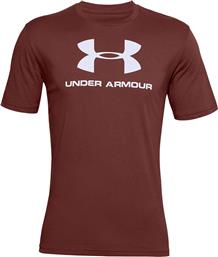 Under Armour Sportstyle Logo 1329590-688 Bordeaux από το Cosmossport