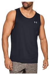 Under Armour Tech 2.0 Ανδρική Αθλητική Μπλούζα Αμάνικη Μαύρη από το Z-mall