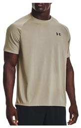 Tech 2.0 Αθλητικό Ανδρικό T-shirt Γκρι Μονόχρωμο Under Armour