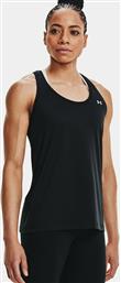 Under Armour Tech Γυναικεία Μπλούζα Αμάνικη Μαύρη από το Cosmossport