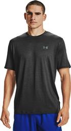 Training Vent 2.0 Αθλητικό Ανδρικό T-shirt Μαύρο Μονόχρωμο Under Armour