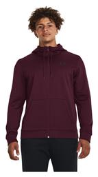Ua Armour Ζακέτα Μπορντό με Κουκούλα Under Armour