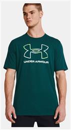 Ua Gl Foundation Update T-shirt Hydro Teal Under Armour από το MybrandShoes
