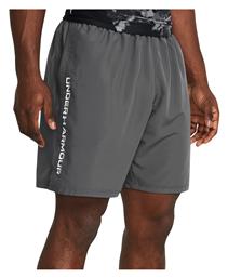 Woven Wordmark Αθλητική Ανδρική Βερμούδα Castlerock Under Armour