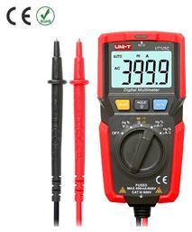 Uni-T Ψηφιακό Πολύμετρο Τσέπης True RMS με Buzzer με Μέτρηση AC / DC / Αντίστασης / Χωρητικότητας / Θερμοκρασίας UT125C - Uni T