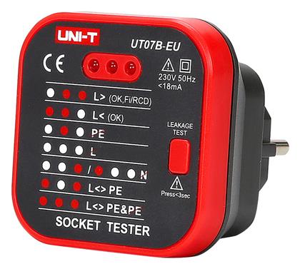 Uni-T Socket Tester Tester Καλωδίων Ρεύματος - Uni T