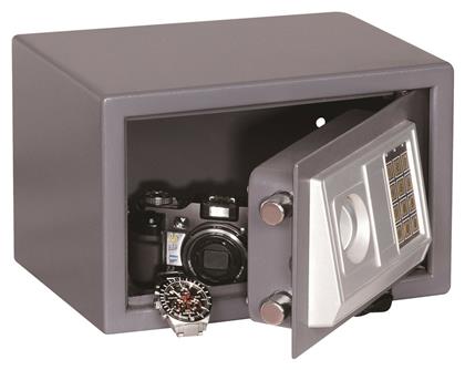 HS-250E Χρηματοκιβώτιο με Ψηφιακό Κλείδωμα και Κλειδί, Ξενοδοχείου Διαστάσεων Μ35xΠ25xΥ25cm με Βάρος 9.5kg 631302 Unimac