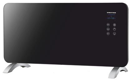 UHP-797 Θερμοπομπός Δαπέδου 2000W Mica με Ηλεκτρονικό Θερμοστάτη 92x43cm United