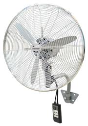 UIF-963 Επαγγελματικός Ανεμιστήρας Τοίχου 125W Διαμέτρου 50cm με Τηλεχειριστήριο United