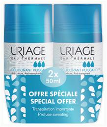 Power 3 Αποσμητικό 24h σε Roll-On 2x50ml Uriage