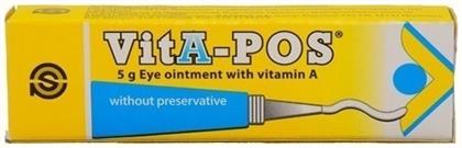 Vita Pos Eye Ointment with Vitamin A 5gr Ursapharm