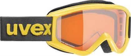 Uvex Speedy Pro Μάσκα Σκι & Snowboard Ενηλίκων με Φακό σε Κίτρινο Χρώμα