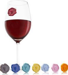 Διακριτικά Ποτηριών Grapes 991539 8τμχ Vacu Vin
