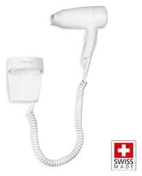 Σεσουάρ Ξενοδοχείου Λευκό 1.6kW με Σπειροειδές Καλώδιο έως 230εκ. Valera