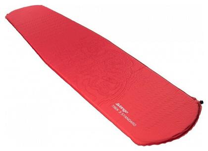 Trek 3 Standard Αυτοφούσκωτο Μονό Υπόστρωμα Camping 183x51cm Πάχους 3cm σε Κόκκινο χρώμα Vango