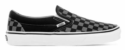 Vans Checkerboard Classic Πάνινα Ανδρικά Slip-On Black/Pewter από το Modivo