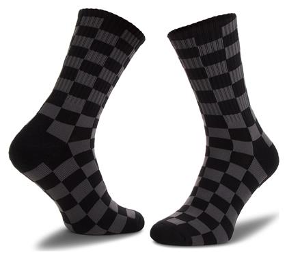 Checkerboard Crew Ανδρικές Κάλτσες με Σχέδια Μαύρες Vans