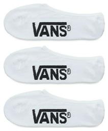 Classic Ανδρικές Μονόχρωμες Κάλτσες Λευκές 3Pack Vans