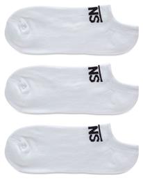 Classic Ανδρικές Μονόχρωμες Κάλτσες Λευκές 3Pack Vans