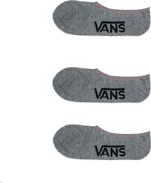 Classic Super Ανδρικές Μονόχρωμες Κάλτσες Γκρι 3Pack VN000XTTHTG Vans