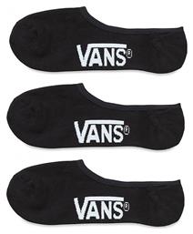 Vans Classic Super Ανδρικές Μονόχρωμες Κάλτσες Μαύρες 3Pack από το Athletix