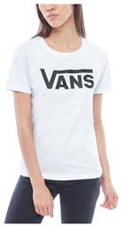 Flying V Γυναικείο Αθλητικό T-shirt Λευκό Vans