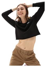 Junior V Μακρυμάνικο Crop Top Μαύρο Vans