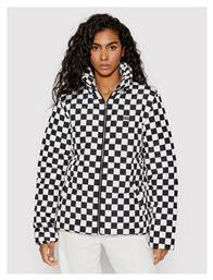 Κοντό Γυναικείο Puffer Μπουφάν για Χειμώνα Μαύρο Vans