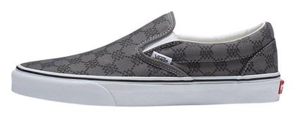 Monogram Classic Ανδρικά Slip-On Γκρι Vans