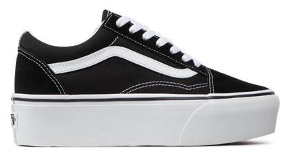 Old Skool Stackform Γυναικεία Flatforms Sneakers Μαύρα Vans
