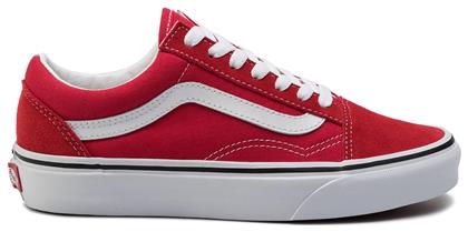 Old Skool Unisex Sneakers Κόκκινα Vans