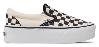 Πάνινα Γυναικεία Slip-On Μπεζ Vans