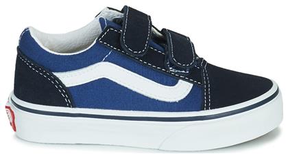 Παιδικά Sneakers Old Skool με Σκρατς Μπλε Vans