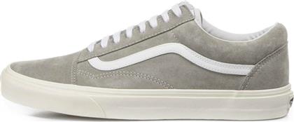 Pig Suede Old Skool Unisex Sneakers Γκρι Vans