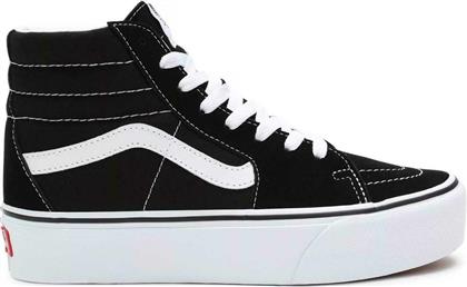 SK8-Hi 2 Γυναικεία Flatforms Μποτάκια Μαύρα Vans
