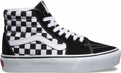Sk8-Hi Γυναικεία Flatforms Μποτάκια Μαύρα Vans