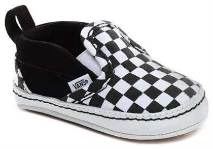 Vans Βρεφικά Sneakers Αγκαλιάς Μαύρα Slip-On