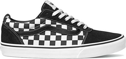 Vans Ward Checkered Sneakers Μαύρα