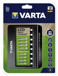LCD Multi Charger+ 8 Μπαταριών Ni-MH Μεγέθους AA/AAA Varta