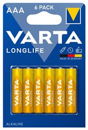 LongLife AAA 1.5V 6τμχ 4103101416 Varta