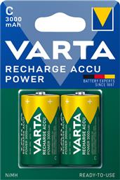 Rechargeable Accu C 3000mAh 1.2V 2τμχ Varta