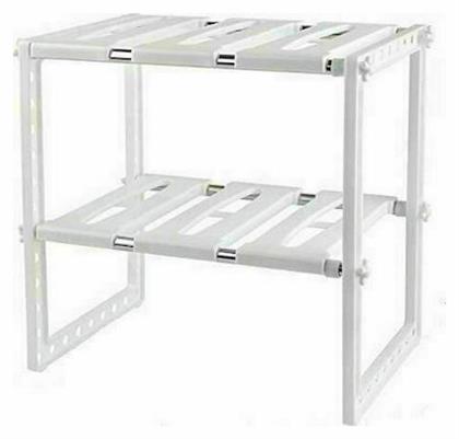 Βάση Οργάνωσης Κουζίνας Μεταλλική σε Λευκό Χρώμα 48x26cm