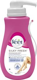 Veet Silky Fresh Κρέμα Αποτρίχωσης Σώματος για Ευαίσθητες Επιδερμίδες 400ml από το e-Fresh